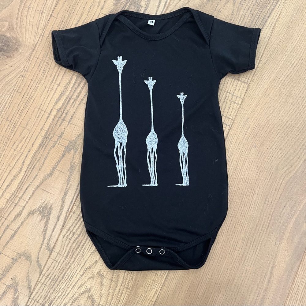 Boutique Giraffe Baby Onesie